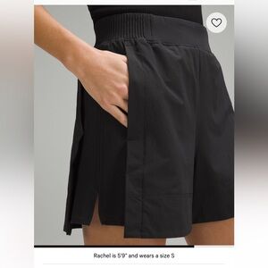 Lulu Stretch Woven Relaxed Fit Shorts